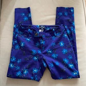 Gap Aubrey Floral Pants Size 0